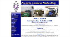 Desktop Screenshot of parc.org.za