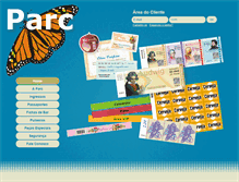 Tablet Screenshot of parc.com.br