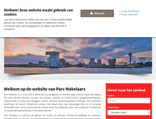 Tablet Screenshot of parc.nl